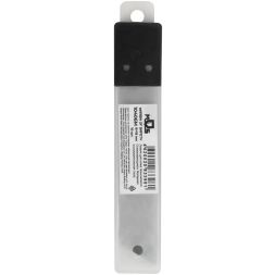 Лезвия для ножа технического 18мм 7 сегментов (уп.10шт) MOS 10406М