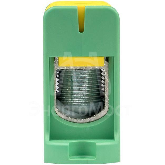 Клемма силовая вводная КСВ 35-150кв.мм желт./зел. EKF plc-kvs-35-150-y-green