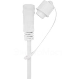 Гирлянда &amp;quot;Белт Лайт&amp;quot; 20м шаг 50см 40 патронов 50Вт IP65 провод бел. каучук Neon-Night 331-334