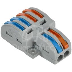 Клемма строительно-монтажная СМК 222-4124 (уп.4шт) IEK UKZ20-4124-004