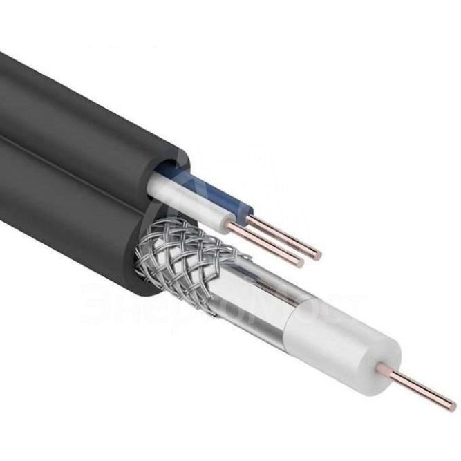 Кабель ККСВ-П+2х0.5 бухта Ч (м) REXANT 01-4002