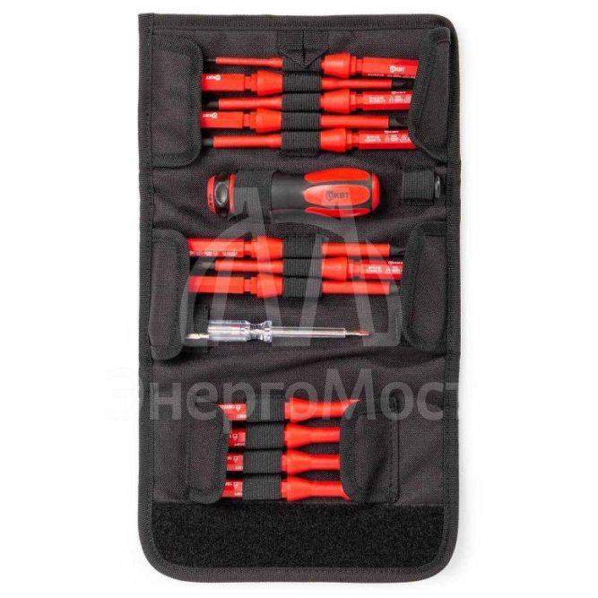 Набор диэлектрических отверток НИО-1113 КВТ 61950