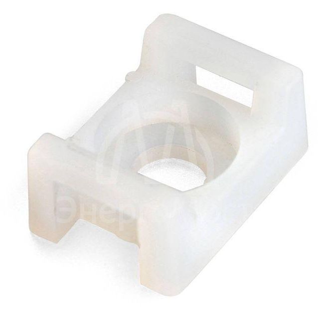 Площадка монтажная под винт ПМО 15х10 бел. (уп.100шт) Fortisflex 62451