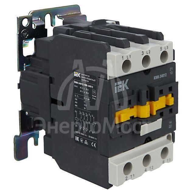 Контактор КМИ-34012 40А 230В/АС3 1НО 1НЗ IEK KKM31-040-230-11