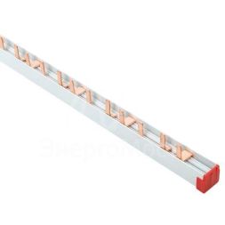 Шина соединительная PIN 3ф 63А мед. изол. 54мод (дл.1м) EKF pin-03-63