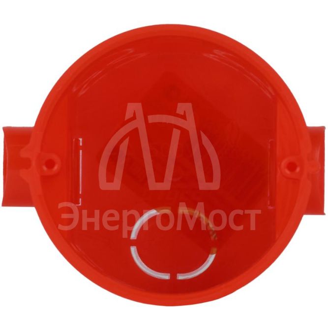 Коробка установочная СП 60х62 блочная углубл. IP30 красн. Ruvinil 10190