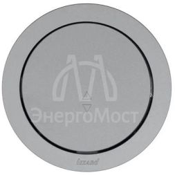 Выключатель проходной 1-кл. СП OSEN 10А IP20 механизм сер. матов. LEZARD 743-7488-105