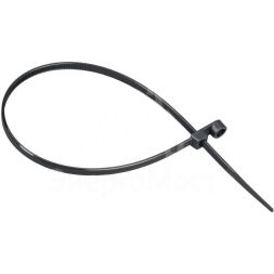 Хомут 4.8х300мм P6.6 с винтовым креплением черн. (уп.100шт) IEK UHH12-D048-300-100-K02