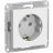 Механизм розетки 1-м СП AtlasDesign 16А с заземл. бел. SchE ATN000143