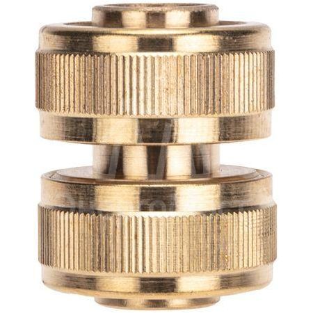 Муфта соединительная латунная ремонтная для шланга 3/4дюйм ЧЕТЫРЕ СЕЗОНА 62-0274