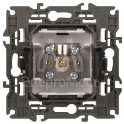 Розетка телевизионная одиночная TV 1мод. Elegance 14-3101-02 IP20 сл. кость Эра Б0034291