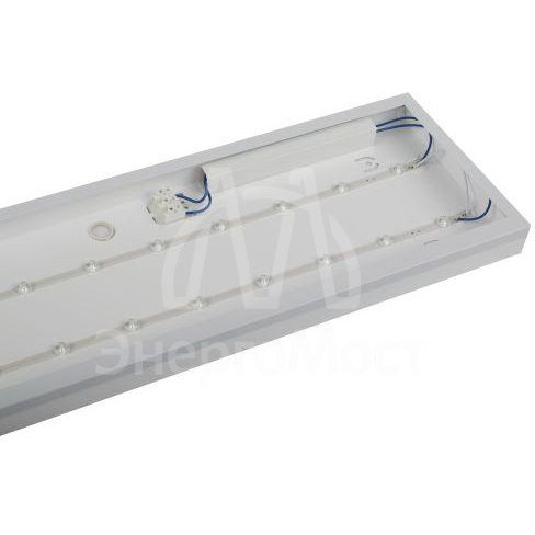 Светильник светодиодный SPO-17-9-6K-40 40Вт 6500К 3600Лм &amp;lt;1% IP40 180х1195х25 с равномерной засветкой матовый Эра Б0061340