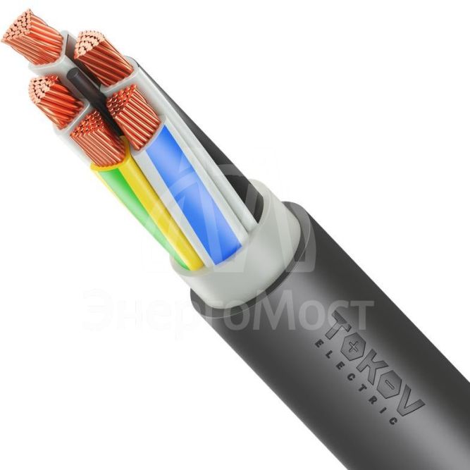 Кабель TOKOV ELECTRIC ППГнг(А)-HF 5х95 МС (N PE) 1кВ (м) УТ000029989