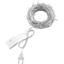 Гирлянда светодиодная Нить универсальная 25м 250 LED теплый бел. прозр. Neon-Night 304-096
