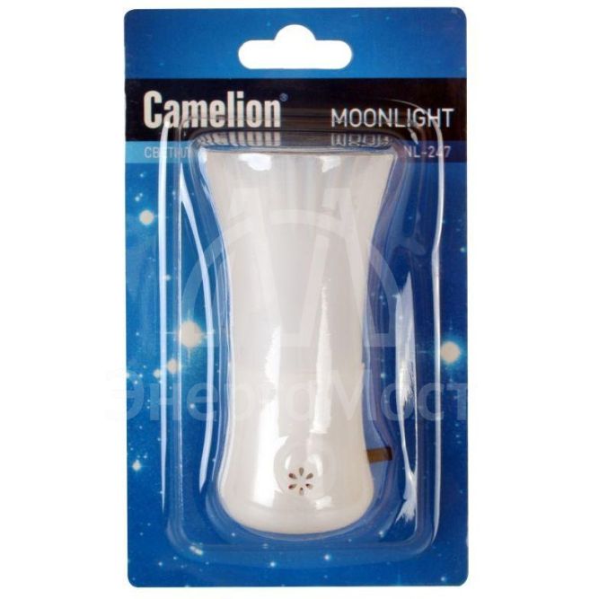 Светильник &amp;quot;Волан&amp;quot; NL-247 LED ночник с выкл. 220В Camelion 14267