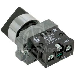 Переключатель BD21 2P короткая ручка NO IP65 PROxima EKF xb2-bd21-65