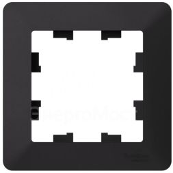 Рамка 1-м AtlasDesign Air карбон/дым. черн. SE ATN221001