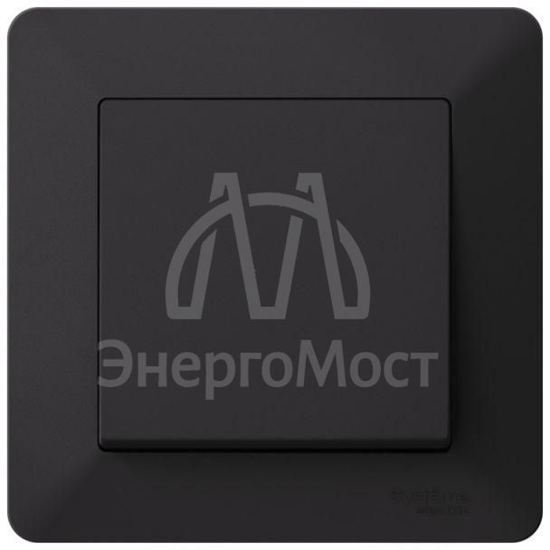 Рамка 1-м AtlasDesign Air карбон/дым. черн. SE ATN221001