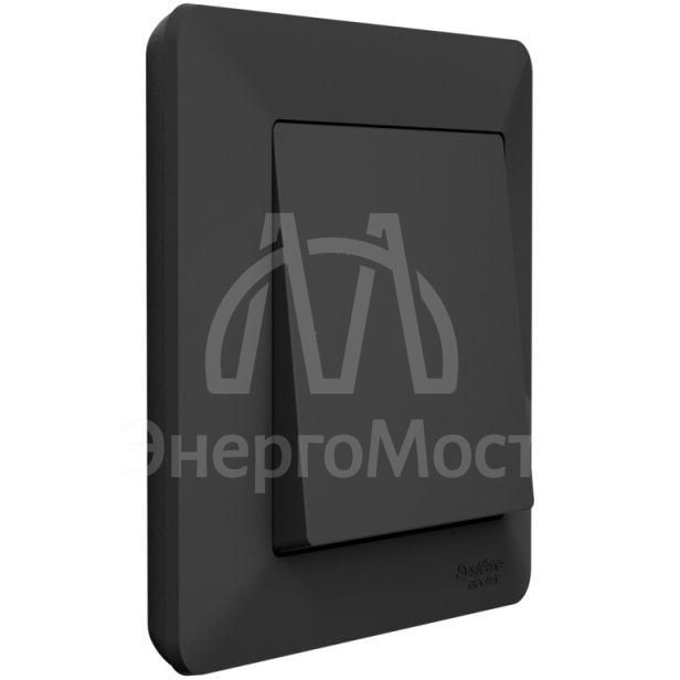 Рамка 1-м AtlasDesign Air карбон/дым. черн. SE ATN221001