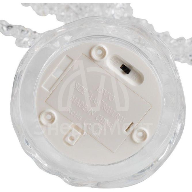 Фигура светодиодная &amp;quot;Елочка со звездой&amp;quot; 37см 1LED 1.5Вт IP20 на подставке элементы питания 4хAAA (не в компл.) Neon-Night 513-026