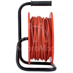 Удлинитель на катушке 4х50м без заземл. 6А IP20 Атлант 2.0 1.3кВт ПВС 2х0.75 PROxima EKF UKA02-06-275-4-50