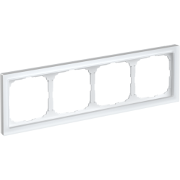 Рамка 4-м ArtGallery Pure матов. органич. стекло бел. SE GAL330104