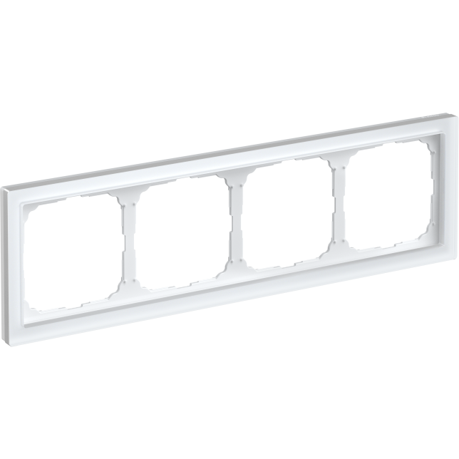 Рамка 4-м ArtGallery Pure матов. органич. стекло бел. SE GAL330104