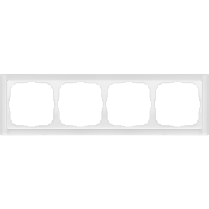 Рамка 4-м ArtGallery Pure матов. органич. стекло бел. SE GAL330104