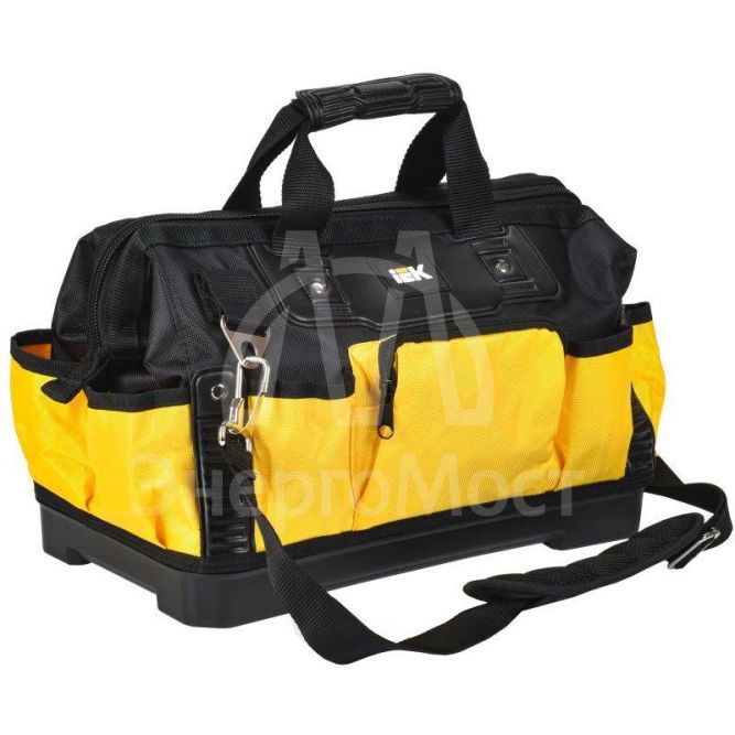 Сумка монтажника с пластиковым дном BG-02 IEK ARMA2L 5 IEK A2L5-BG12-02-K02