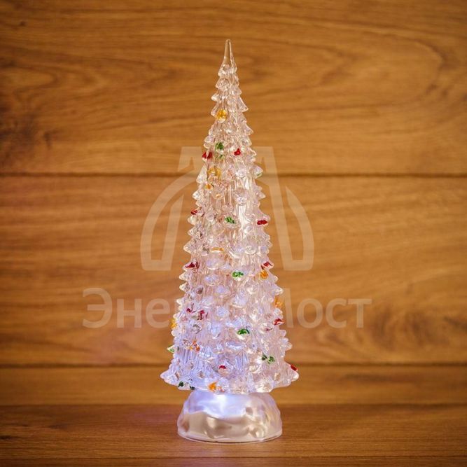 Фигура светодиод. &amp;quot;Елочка&amp;quot; (батарейки 3хAA в компл.) 1LED 25см RGB 4.5B IP20 NEON-NIGHT 513-024