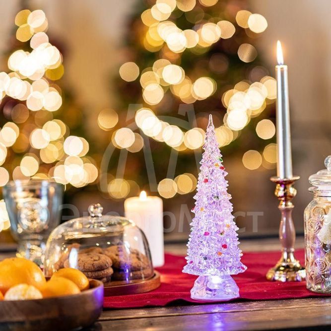 Фигура светодиод. &amp;quot;Елочка&amp;quot; (батарейки 3хAA в компл.) 1LED 25см RGB 4.5B IP20 NEON-NIGHT 513-024