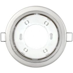 Светильник GX53 встраиваемый точечный хром. IEK LUVB0-GX53-1-K23