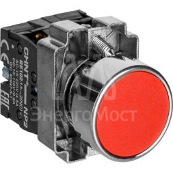 Переключатель NP2-BG41 2 полож. с возвратом 1НО IP40 CHINT 573767