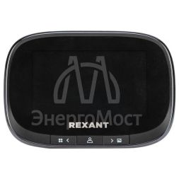 Видеоглазок дверной DV-115 с цветным LCD-дисплеем 4.3дюйм с функцией записи фото/видео по движ. встр. звонок ночн. реж. работы Rexant 45-1115