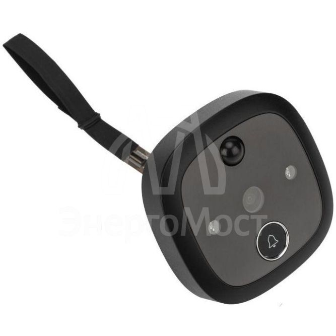 Видеоглазок дверной DV-115 с цветным LCD-дисплеем 4.3дюйм с функцией записи фото/видео по движ. встр. звонок ночн. реж. работы Rexant 45-1115