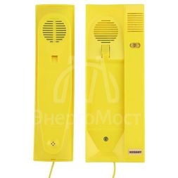 Трубка домофона с индикатором и регулировкой звука RX-322 желт. Rexant 45-0322