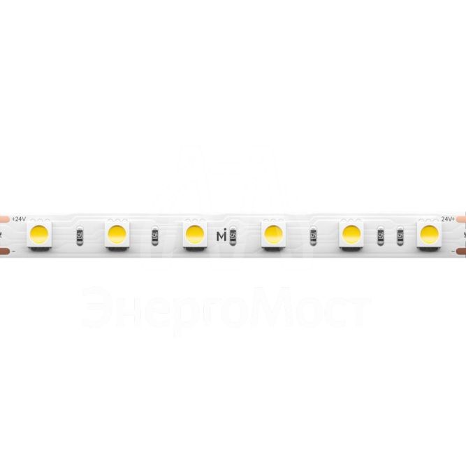 Лента светодиодная 24В 5050 14.4Вт/м 3000К IP20 (уп.5м) Maytoni 201189
