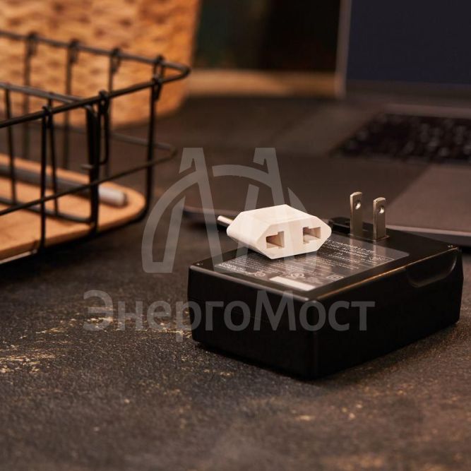 Переходник сетевой плоский &amp;quot;Тефаль&amp;quot; бел. (инд. упак.) PROCONNECT 11-1041-9