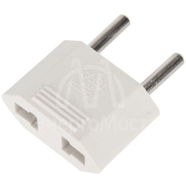 Переходник сетевой плоский &amp;quot;Тефаль&amp;quot; бел. (инд. упак.) PROCONNECT 11-1041-9