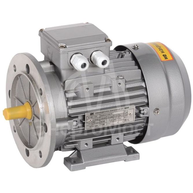 Электродвигатель АИС DRIVE 3ф 112M4 220/380В 4кВт 1500об/мин 2081 IEK AIS112-M4-004-0-1520