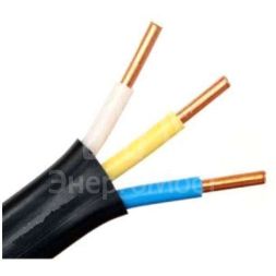 Кабель ВВГ-Пнг(А) 3х4 ОК (N PE) 0.66кВ (м) Энергокабель ЭК000023639