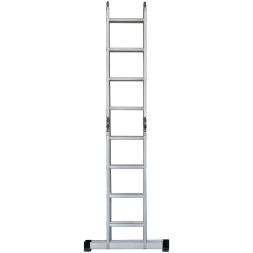 Лестница-трансформер четырехсекционная 4х4 13.2кг алюм. FIT 65450