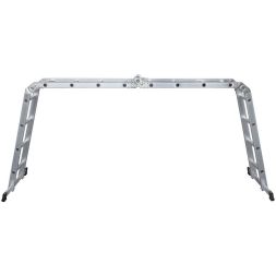 Лестница-трансформер четырехсекционная 4х4 13.2кг алюм. FIT 65450