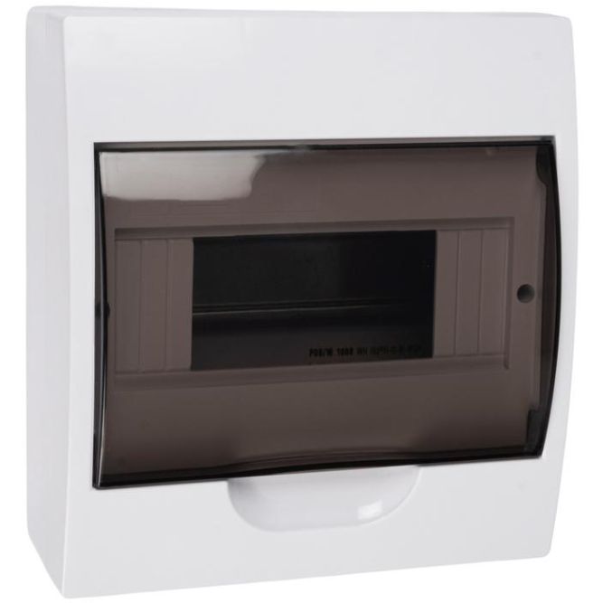 Бокс модульный накладной PDB/W 1008 WH (ЩРН-П- 8) IP41 пластик. Pro JazzWay 5071667