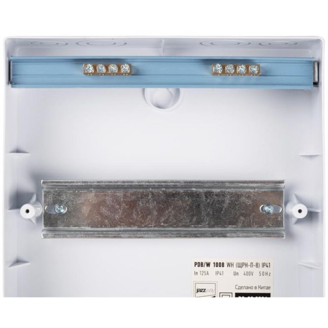 Бокс модульный накладной PDB/W 1008 WH (ЩРН-П- 8) IP41 пластик. Pro JazzWay 5071667