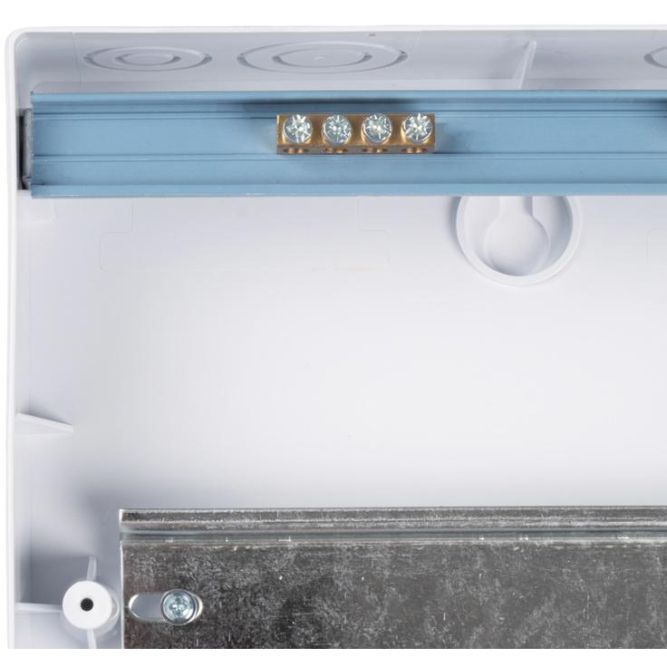 Бокс модульный накладной PDB/W 1008 WH (ЩРН-П- 8) IP41 пластик. Pro JazzWay 5071667