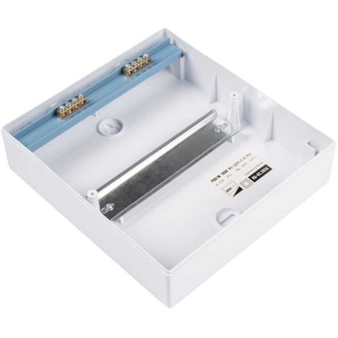 Бокс модульный накладной PDB/W 1008 WH (ЩРН-П- 8) IP41 пластик. Pro JazzWay 5071667