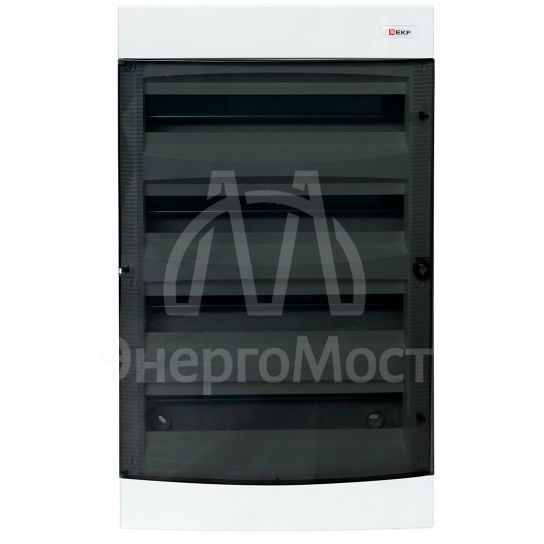 Щит распределительный навесной Unix 4x18мод. IP41 прозр. дверь PROxima EKF ux-4x18-n