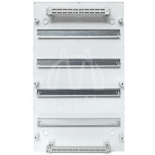 Щит распределительный навесной Unix 4x18мод. IP41 прозр. дверь PROxima EKF ux-4x18-n