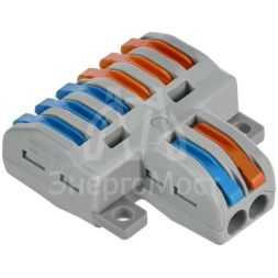 Клемма строительно-монтажная СМК 222-4126 (уп.4шт) IEK UKZ20-4126-004